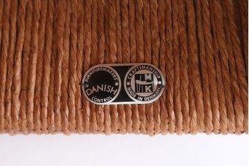 北欧家具　デンマーク製　ペーパーコードチェア2脚セット