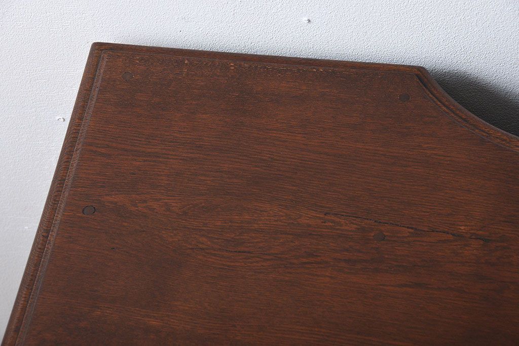 アンティーク家具　大正ロマン　彫刻が素敵でお洒落なカウンターテーブル