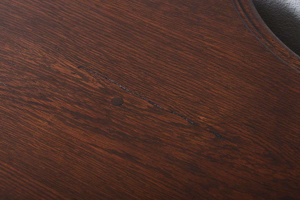 アンティーク家具　大正ロマン　彫刻が素敵でお洒落なカウンターテーブル