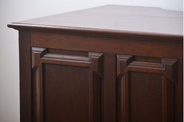 アンティーク家具　大正ロマン　彫刻が素敵でお洒落なカウンターテーブル