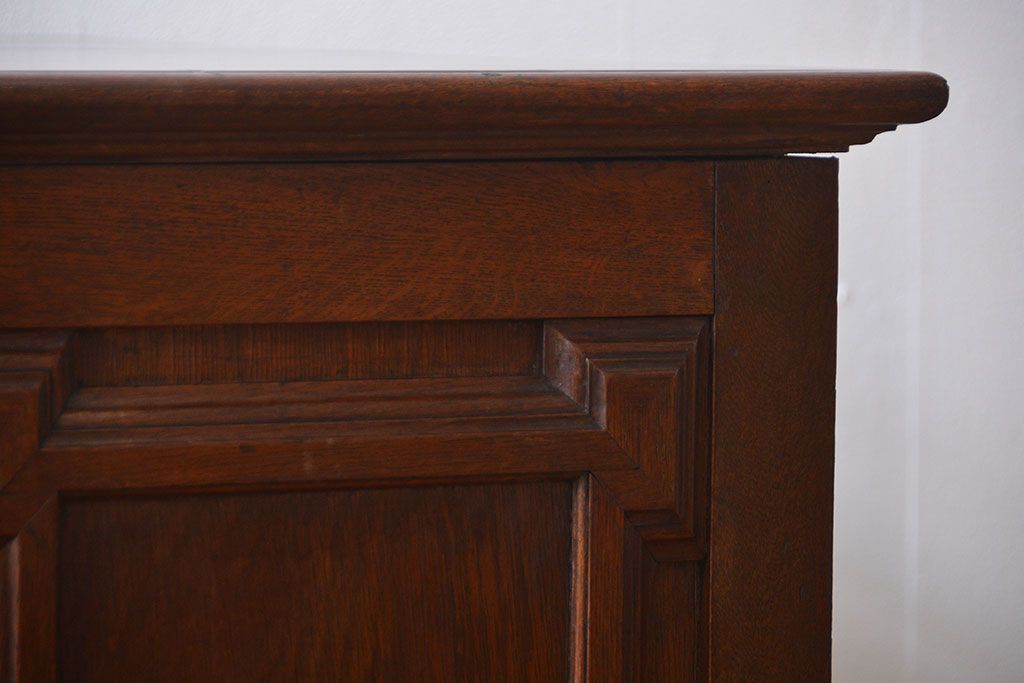 アンティーク家具　大正ロマン　彫刻が素敵でお洒落なカウンターテーブル