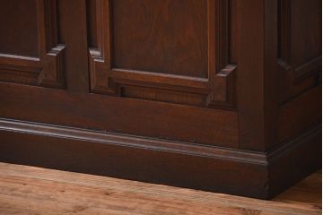 アンティーク家具　大正ロマン　彫刻が素敵でお洒落なカウンターテーブル