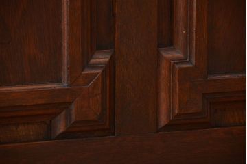 アンティーク家具　大正ロマン　彫刻が素敵でお洒落なカウンターテーブル