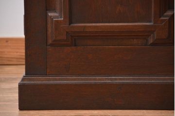 アンティーク家具　大正ロマン　彫刻が素敵でお洒落なカウンターテーブル