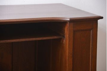 アンティーク家具　大正ロマン　彫刻が素敵でお洒落なカウンターテーブル