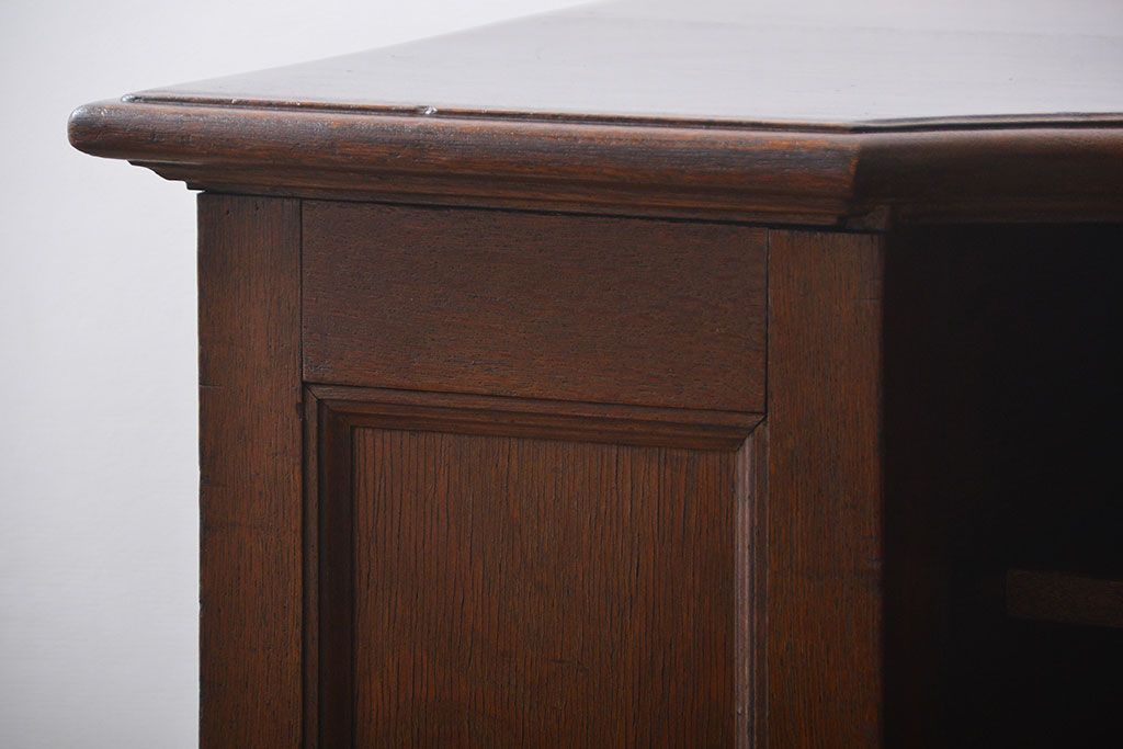 アンティーク家具　大正ロマン　彫刻が素敵でお洒落なカウンターテーブル