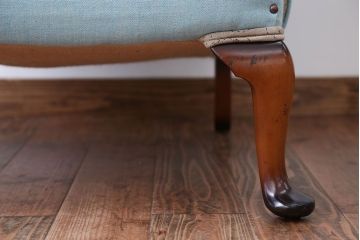 アンティーク家具　イギリスアンティーク　おしゃれな1人掛けソファ