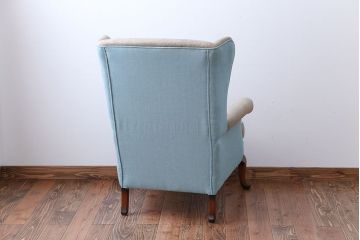 アンティーク家具　イギリスアンティーク　おしゃれな1人掛けソファ