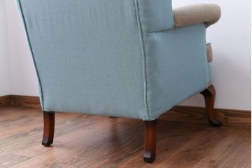 アンティーク家具　イギリスアンティーク　おしゃれな1人掛けソファ