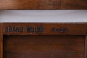 アンティーク家具　イギリスアンティーク　古い木製のフォールディングチェア2脚セット(1)