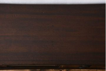 アンティーク家具　アンティーク　古い木製のワイドなテレビボード