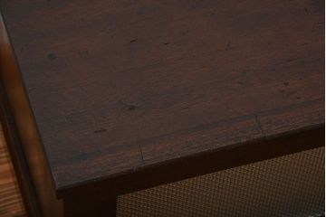 アンティーク家具　アンティーク　古い木製のワイドなテレビボード