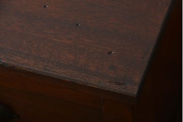 アンティーク家具　アンティーク　古い木製のワイドなテレビボード