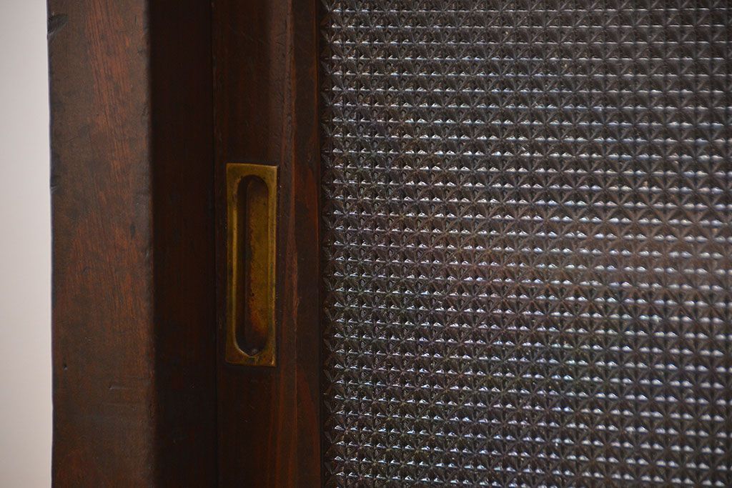 アンティーク家具　アンティーク　古い木製のワイドなテレビボード