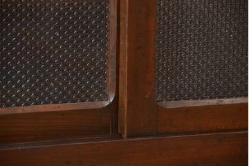 アンティーク家具　アンティーク　古い木製のワイドなテレビボード