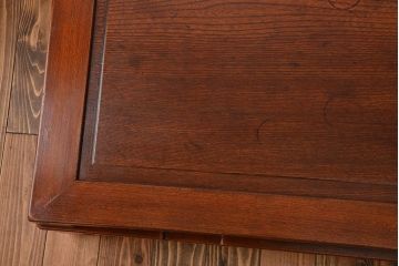 アンティーク家具　古民具・骨董　欅材の大きな座卓