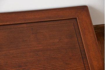 アンティーク家具　古民具・骨董　欅材の大きな座卓