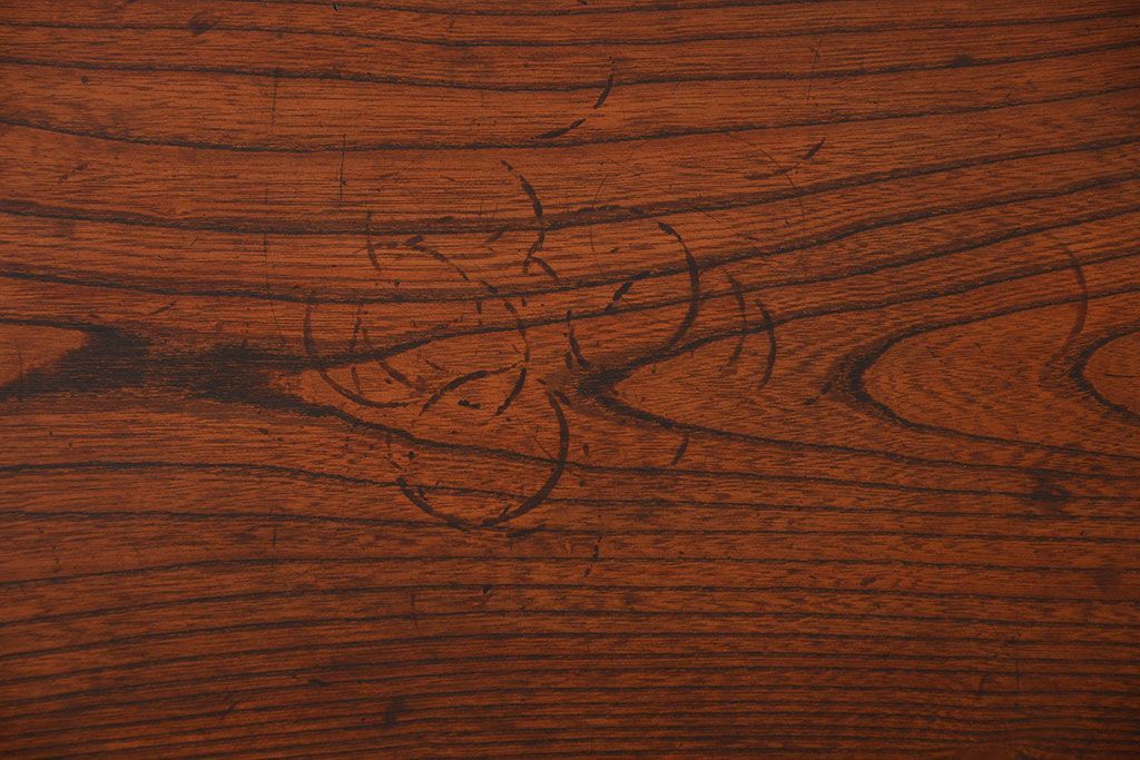 アンティーク家具　古民具・骨董　欅材の大きな座卓