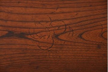 アンティーク家具　古民具・骨董　欅材の大きな座卓