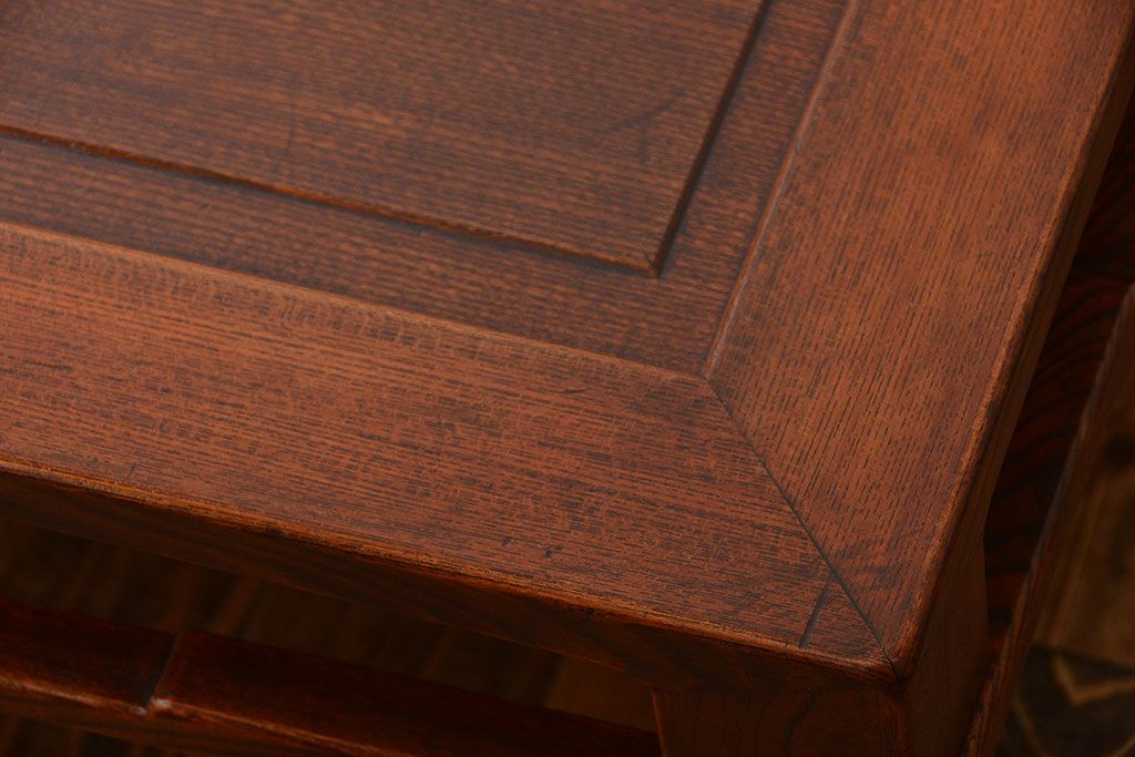 アンティーク家具　古民具・骨董　欅材の大きな座卓