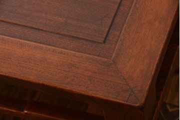 アンティーク家具　古民具・骨董　欅材の大きな座卓