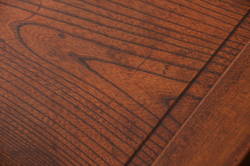 アンティーク家具　古民具・骨董　欅材の大きな座卓