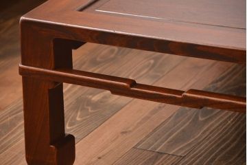 アンティーク家具　古民具・骨董　欅材の大きな座卓