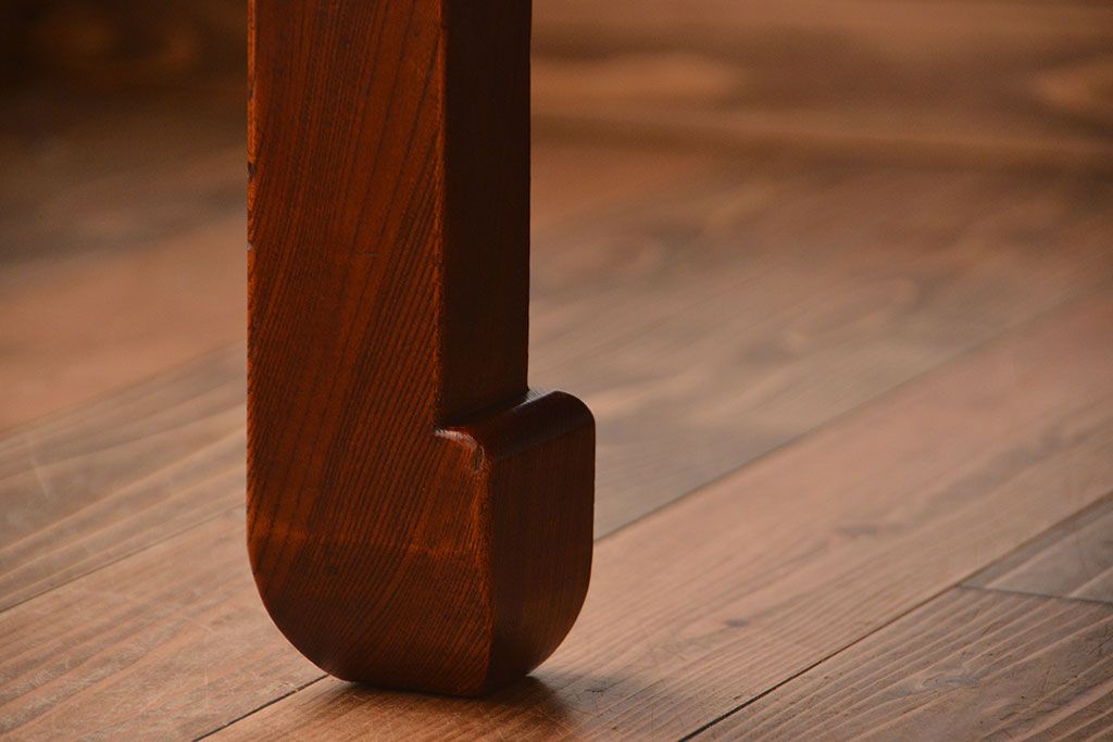 アンティーク家具　古民具・骨董　欅材の大きな座卓