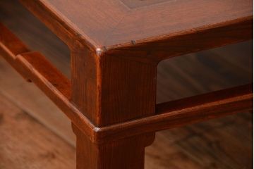 アンティーク家具　古民具・骨董　欅材の大きな座卓