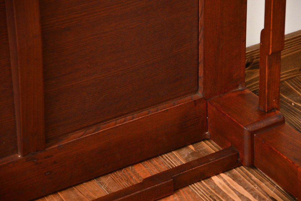 アンティーク家具　古民具・骨董　欅材の大きな座卓