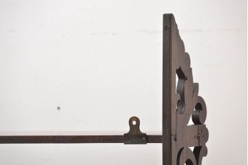 アンティーク家具　イギリスアンティーク　3杯引き出し付きウォールシェルフ