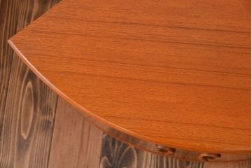 北欧家具　扉付きコーナーキャビネット