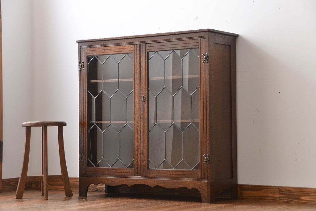 中古　イギリス製　おしゃれな収納棚