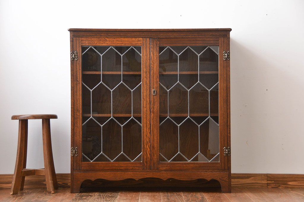 中古　イギリス製　おしゃれな収納棚