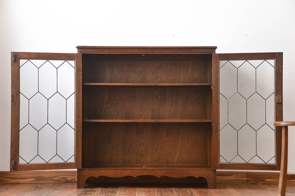 中古　イギリス製　おしゃれな収納棚