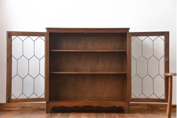 中古　イギリス製　おしゃれな収納棚
