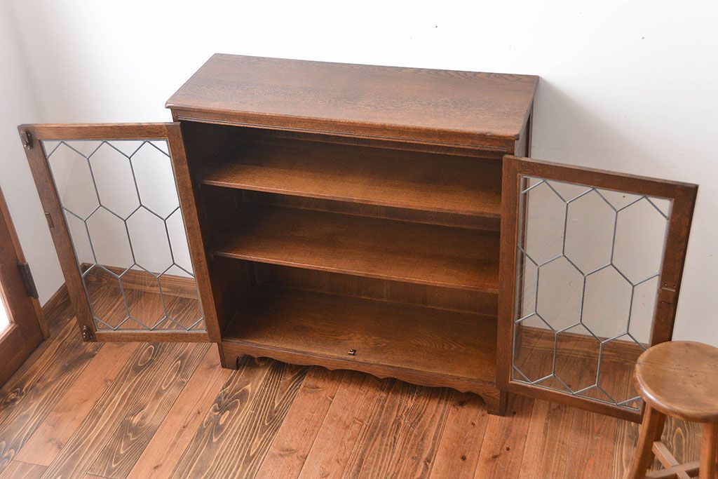中古　イギリス製　おしゃれな収納棚