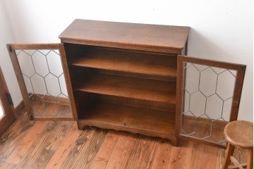 中古　イギリス製　おしゃれな収納棚