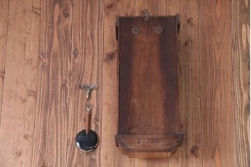 アンティーク雑貨　アンティーク　ドイツユンハンス製　壁掛け振り子時計