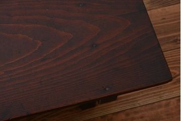 アンティーク家具　アンティーク　シンプルな角ちゃぶ台