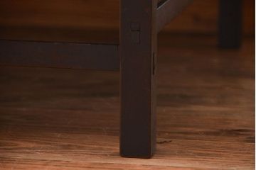 アンティーク家具　アンティーク　シンプルな角ちゃぶ台