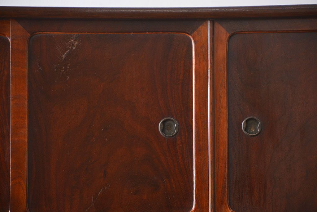 アンティーク家具　古民具・骨董　前面桑材張りの上質な茶箪笥