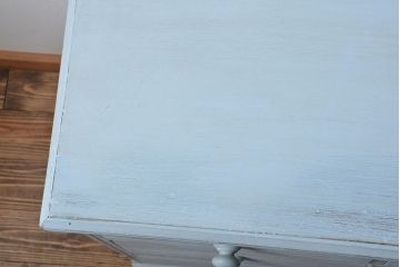 アンティーク家具　イギリスアンティーク　かわいいペイントチェスト