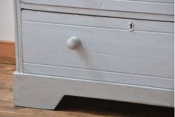 アンティーク家具　イギリスアンティーク　かわいいペイントチェスト