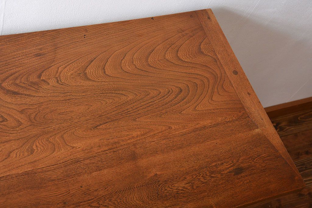 アンティーク家具　アンティーク　大きなペイントカウンターテーブル