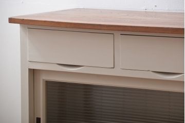 アンティーク家具　アンティーク　大きなペイントカウンターテーブル