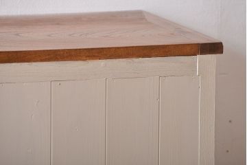 アンティーク家具　アンティーク　大きなペイントカウンターテーブル