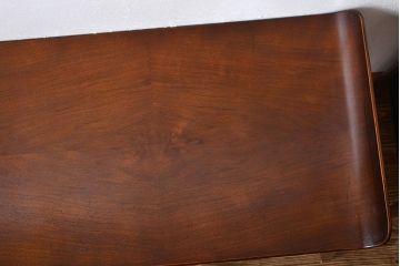 アンティーク家具　イギリスアンティーク　remploy社　ウォールナット材のネストテーブル