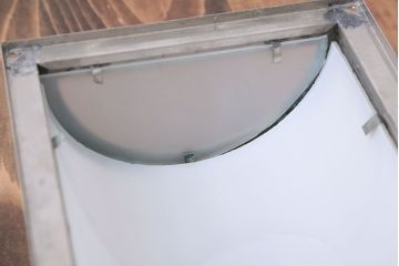 アンティーク　壁掛け照明のシンプルなシェード(1)