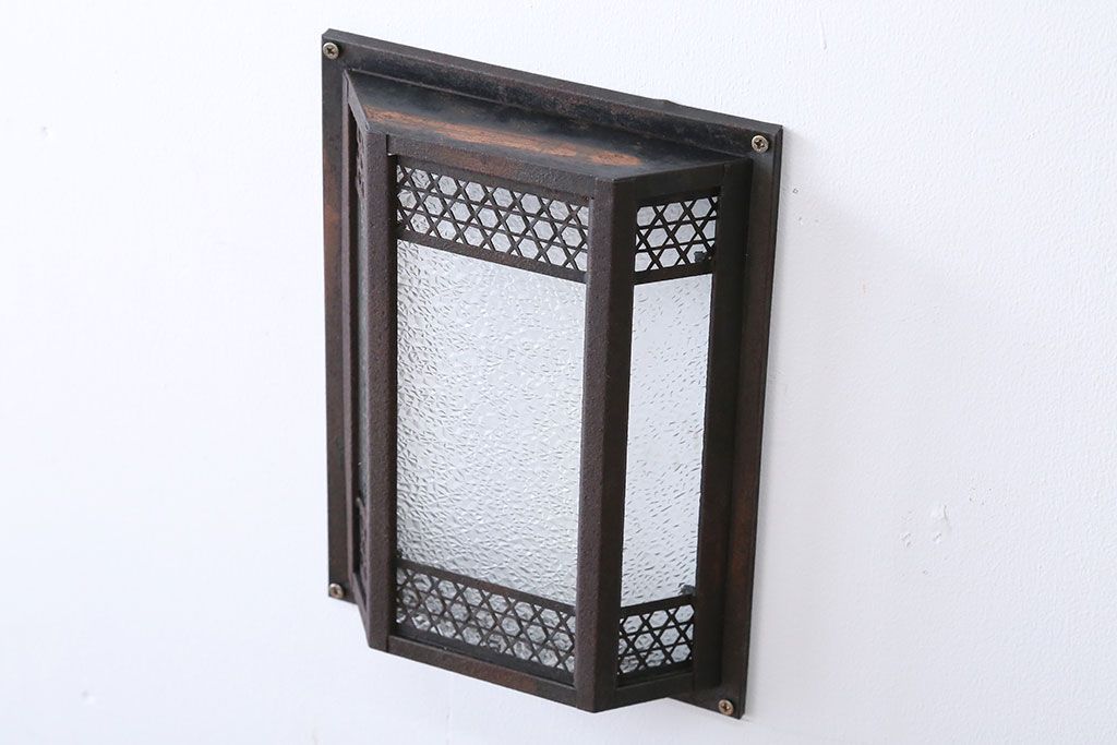 アンティーク　和モダンスタイル!壁掛け照明のシェード(1)